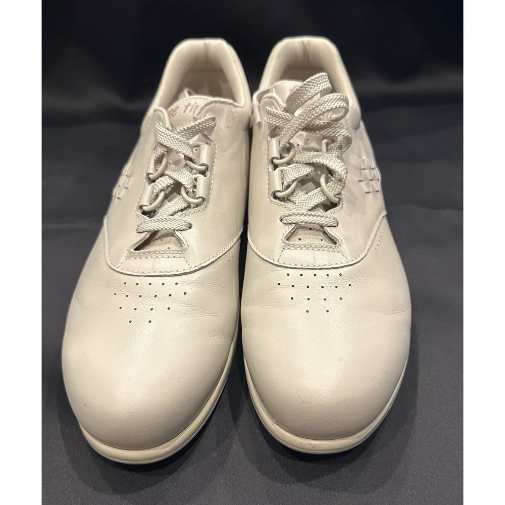 SAS Freetime Walking Shoes Women 10.5Bone Lace Up Tripad Comfort Walking Sneaker